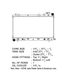 CSF 1 Row Plastic Tank Aluminum Core Radiator 2003 - 2005 Forester - 3139 - Subimods.com