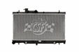 CSF 1 Row Plastic Tank Aluminum Core Radiator 2003 - 2006 Baja / 2000 - 2004 Legacy / 2000 - 2004 Outback - 3100 - Subimods.com