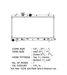 CSF 1 Row Plastic Tank Aluminum Core Radiator 2003 - 2006 Baja / 2000 - 2004 Legacy / 2000 - 2004 Outback - 3100 - Subimods.com