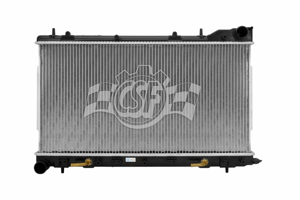 CSF 1 Row Plastic Tank Aluminum Core Radiator 2004 - 2005 Forester XT - 3140 - Subimods.com