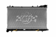 CSF 1 Row Plastic Tank Aluminum Core Radiator 2004 - 2005 Forester XT - 3140 - Subimods.com
