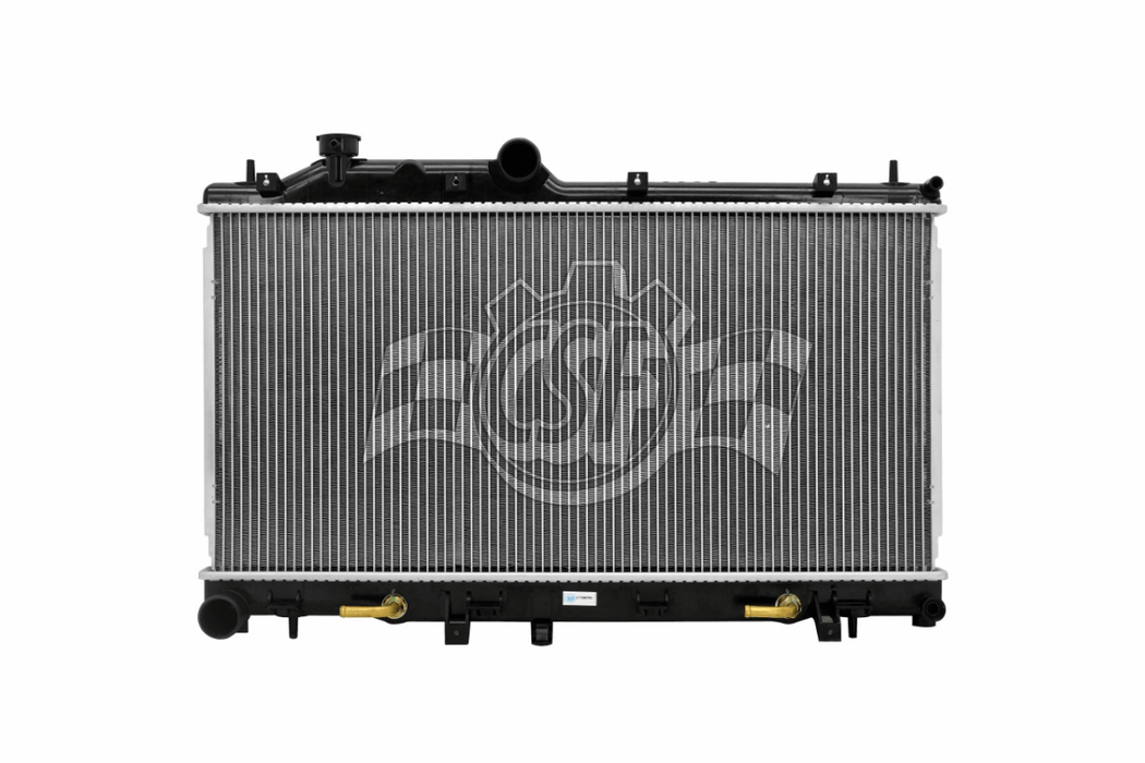 CSF 1 Row Plastic Tank Aluminum Core Radiator 2009 - 2013 Forester XT - 3439 - Subimods.com
