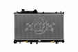 CSF 1 Row Plastic Tank Aluminum Core Radiator 2009 - 2013 Forester XT - 3439 - Subimods.com
