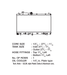 CSF 1 Row Plastic Tank Aluminum Core Radiator 2009 - 2013 Forester XT - 3439 - Subimods.com