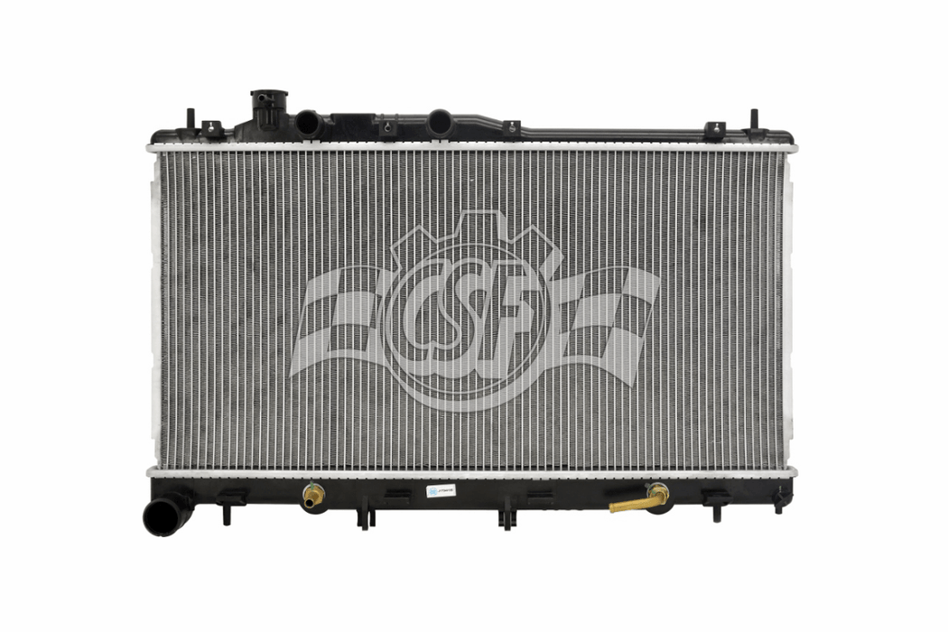 CSF 1 Row Plastic Tank Aluminum Core Radiator 2010 - 2014 Legacy w/ 3.6L Engine / 2010 - 2014 Outback w/ 3.6L Engine - 3501 - Subimods.com