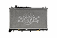 CSF 1 Row Plastic Tank Aluminum Core Radiator 2010 - 2014 Legacy w/ 3.6L Engine / 2010 - 2014 Outback w/ 3.6L Engine - 3501 - Subimods.com