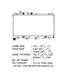 CSF 1 Row Plastic Tank Aluminum Core Radiator 2010 - 2014 Legacy w/ 3.6L Engine / 2010 - 2014 Outback w/ 3.6L Engine - 3501 - Subimods.com