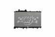 CSF 1 Row Plastic Tank Aluminum Core Radiator 2014 - 2018 Forester - 3696 - Subimods.com