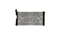 CSF 1 Row Plastic Tank Aluminum Core Radiator 2018 - 2023 Crosstrek / 2017 - 2023 Impreza - 3889 - Subimods.com