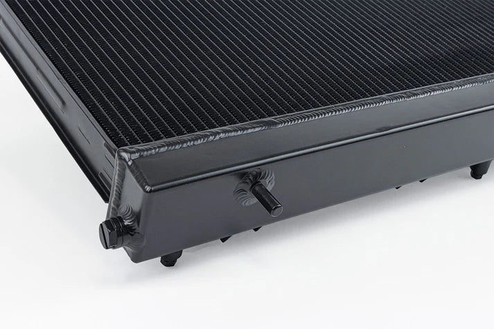 CSF Race High - Performance All - Aluminum Radiator Black 2006 - 2008 Forester XT - 7235B - Subimods.com