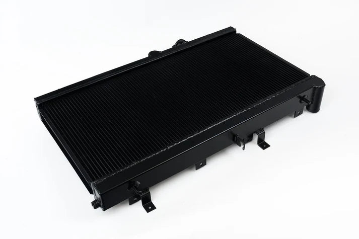 CSF Racing Aluminum Radiator Black 2002 - 2007 WRX w/ Manual Transmission / 2004 - 2007 STI - 3076B - Subimods.com
