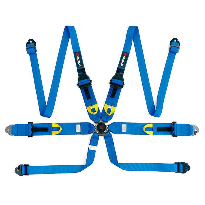 Cusco 6 Point Harness Blue For Use w/ Hans Device - 00B CRH N6HBL - Subimods.com