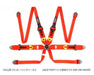 Cusco 6 Point Harness Red For Use w/ Hans Device - 00B CRH N6HRD - Subimods.com