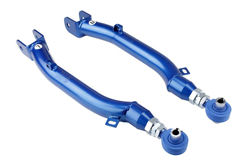Cusco Adjustable Rear Trailing Arms 2002 - 2007 WRX / 2004 - 2007 STI - 666-474-T - Subimods.com