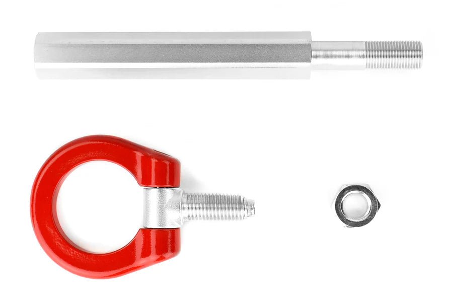 Cusco Front Tow Hook Red 2010 - 2014 STI / 2011 - 2014 WRX - 693-017-F - Subimods.com