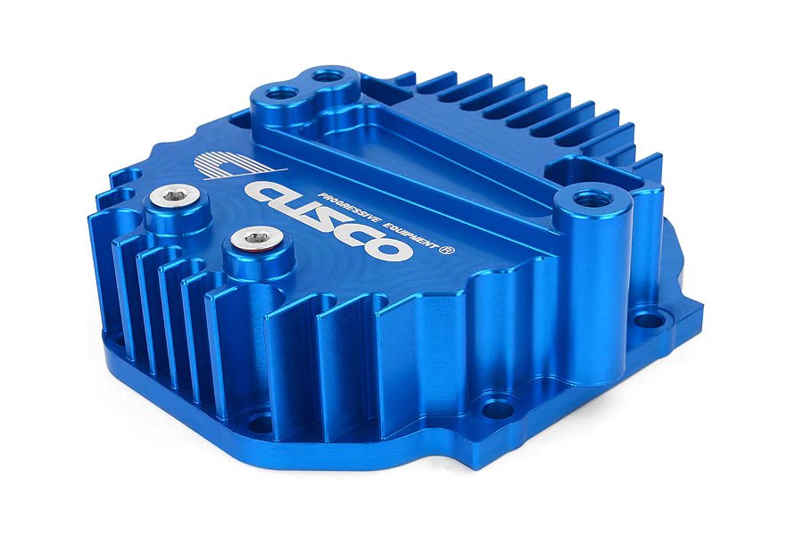 Cusco High Volume Rear Differential Cover Blue 2013 - 2024 BRZ / 2013 - 2016 FRS / 2017 - 2021 GT86 / 2022 - 2024 GR86 - 965-008-AL - Subimods.com