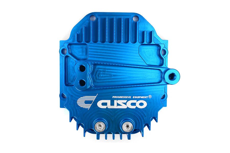 Cusco High Volume Rear Differential Cover Blue 2013 - 2024 BRZ / 2013 - 2016 FRS / 2017 - 2021 GT86 / 2022 - 2024 GR86 - 965-008-AL - Subimods.com