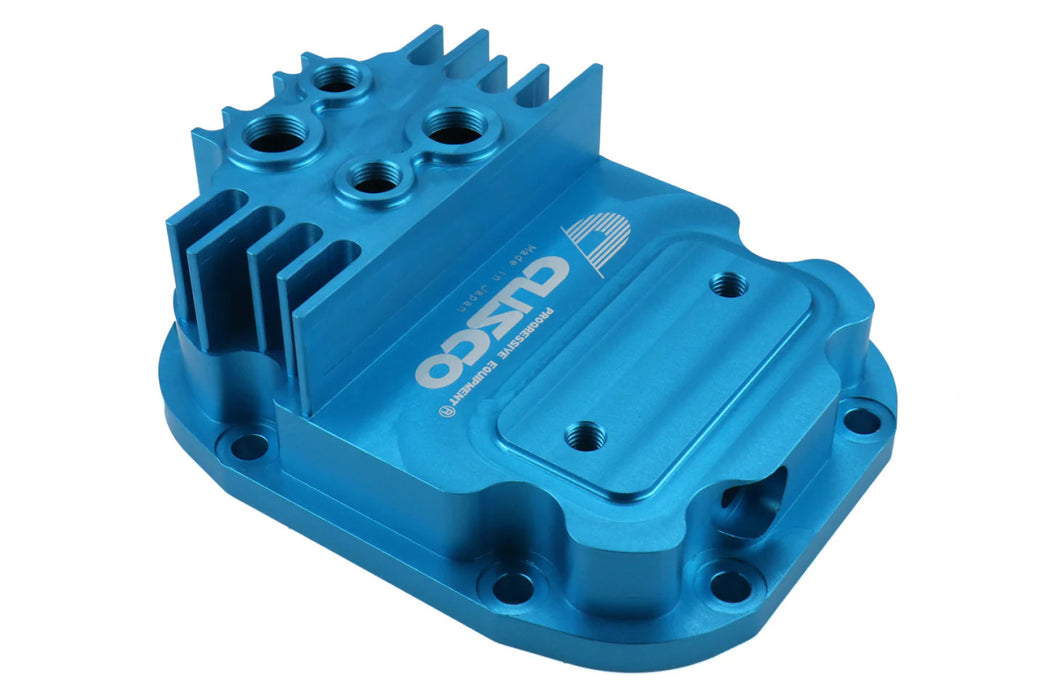 Cusco Increased Capacity Rear Differential Cover Blue R180 2004 - 2021 STI - 692-008-AL - Subimods.com