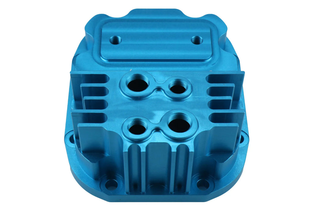 Cusco Increased Capacity Rear Differential Cover Blue R180 2004 - 2021 STI - 692-008-AL - Subimods.com