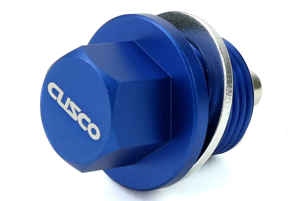 Cusco Magnetic Oil Drain Plug Blue M16x1.5 - 00B-001-ND03 - Subimods.com