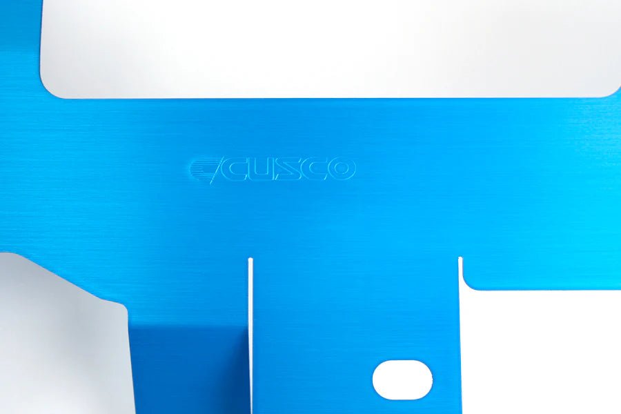 Cusco Radiator Cooling Plate Blue 2006 - 2007 WRX / 2006 - 2007 STI - 673-003-AL - Subimods.com