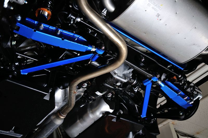 Cusco Rear Member Side Powerbrace 2013 - 2024 BRZ / 2022 - 2024 GR86 - 965-492-RS - Subimods.com