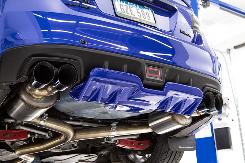 OLM A1 Style Paint Matched Rear Diffuser Pure Red 2015-2021 WRX / STI