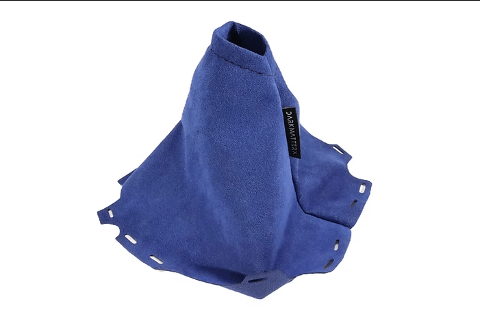 DARKMATTERX Alcantara Shift Boot Blue 2015 - 2021 WRX - SSB - 15W - ABL - 0 - Subimods.com