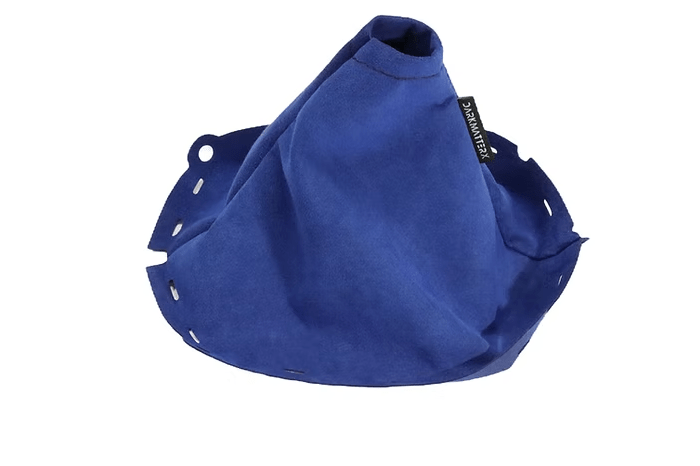 DARKMATTERX Alcantara Shift Boot Blue 2022 - 2024 WRX - SSB - 022 - ABL - 0 - Subimods.com
