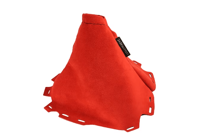 DARKMATTERX Alcantara Shift Boot Red 2015 - 2021 WRX - SSB - 15W - ARD - 0 - Subimods.com