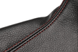 DARKMATTERX Gaucho Leather Shift Boot Black w/ Red Stitching 2022 - 2024 WRX - SSB - 022 - LEA - RED - Subimods.com