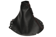 DARKMATTERX Gaucho Leather Shift Boot Black w/ Red Stitching 2022 - 2024 WRX - SSB - 022 - LEA - RED - Subimods.com