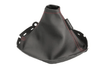 DARKMATTERX Nappa Leather Shift Boot Soul Black w/ Red Stitching 2022-2026 WRX - SSB-022-LEA1-RED - Subimods.com