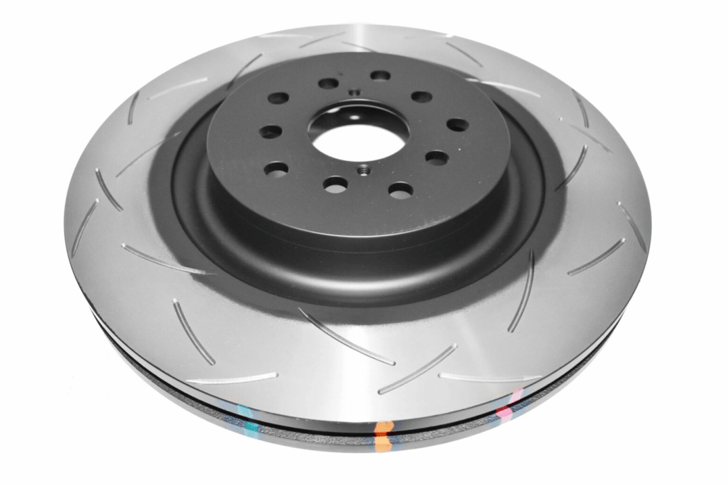 DBA 4000 Series Slotted Front Rotor 2018 - 2021 STI / 2024 - 2025 WRX TR w/ Brembo - 43050S - 10 - Subimods.com