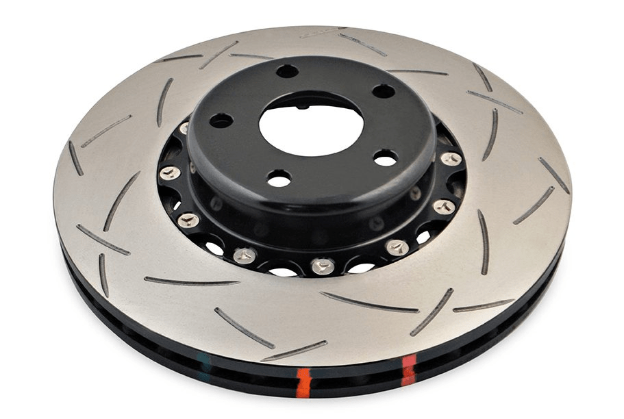 DBA 5000 Series Slotted Front Rotor for 2002-2014 WRX — Subimods.com