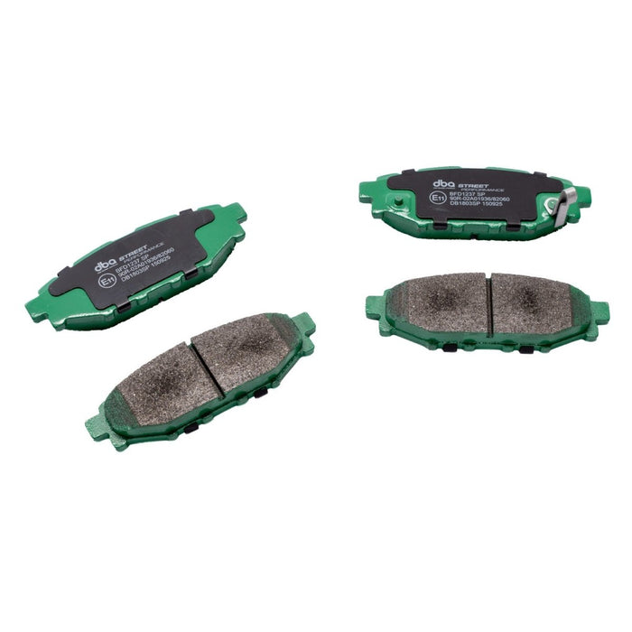 DBA SP500 Rear Brake Pads 2008-2014 Impreza / 2008-2021 WRX / 2013-2021 BRZ - DB1803SP - Subimods.com