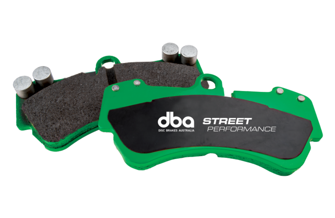 DBA Street Performance Brake Pads Front 2018 - 2021 STI / 2024 - 2025 WRX TR w/ Brembo - DB1845SP - Subimods.com