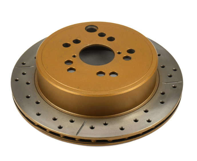 DBA Street Series Drilled and Slotted Rear Rotor 2022 - 2024 WRX w/o Eyesight 2013 - 2024 BRZ / 2013 - 2016 FRS / 2017 - 2021 GT86 / 2022 - 2024 GR86 - 2663X - 10 - Subimods.com