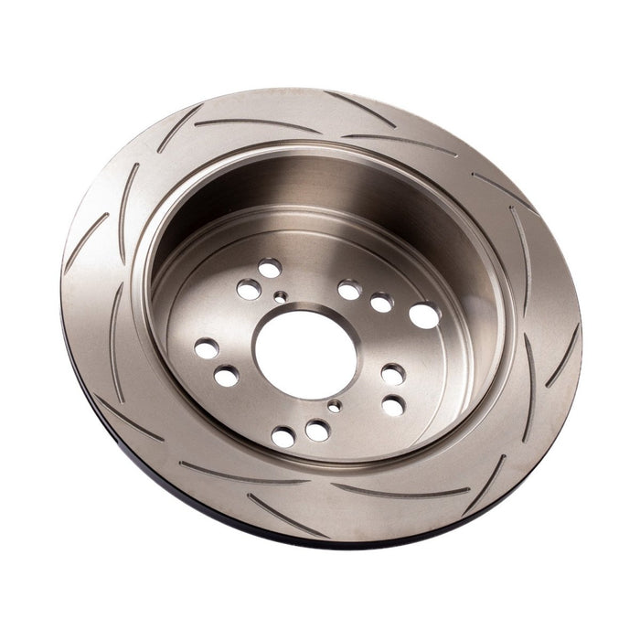 DBA Street Series T-Slot T2 Slotted Rear Rotor 08-14 WRX / 15-21 WRX w/o Eyesight / 09-13 FXT - 2659S-10 - Subimods.com