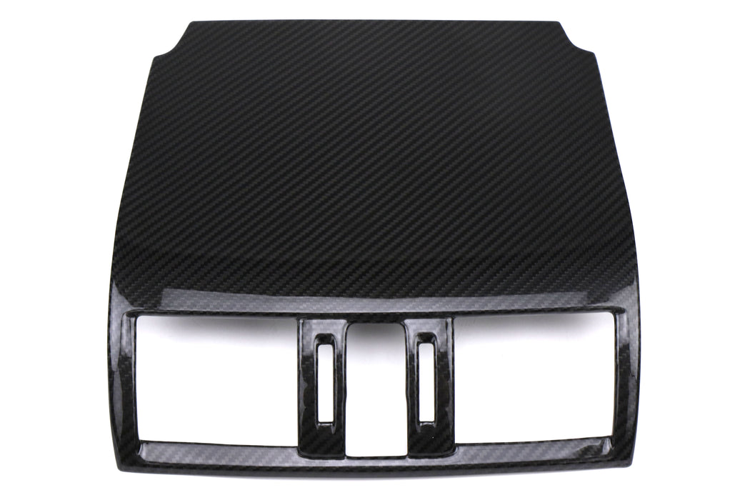OLM LE Dry Carbon Fiber Center AC Trim Covers 2013-2014 Crosstrek / 2014 Forester / 2015 WRX / STI