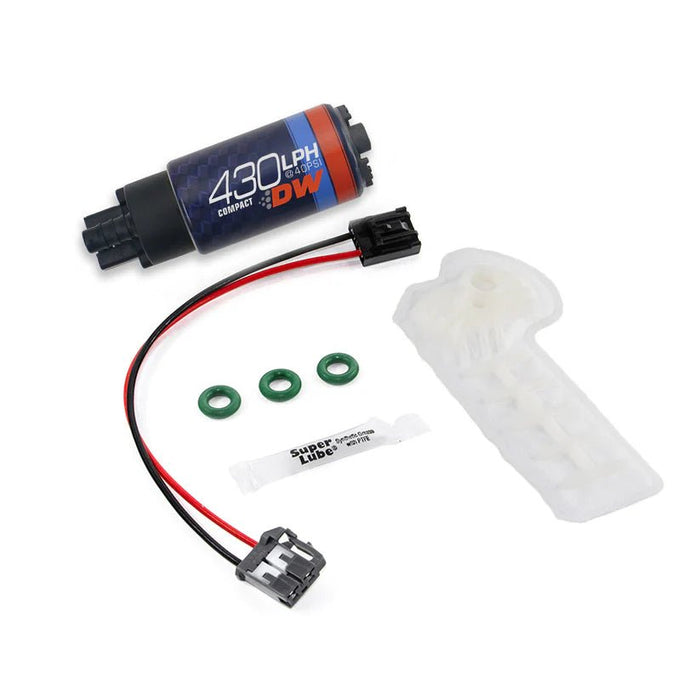 DeatschWerks DW430c Series 430LPH Fuel Pump w/ Install Kit 2015 - 2021 WRX / 2013 - 2021 BRZ / 2013 - 2016 FR - S / 2017 - 2020 GT86 - 9 - 437 - 1010 - Subimods.com
