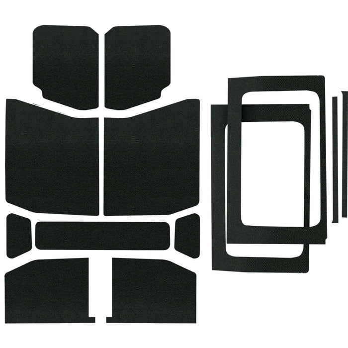 DEI Complete Headliner Kit Black 2018 - 2023 Jeep Wrangler 4 - Door - 50178 - Subimods.com