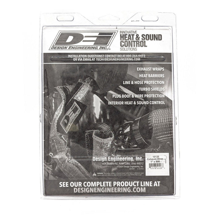 DEI Exhaust Wrap Titanium 1 Inch Wide X 50 Feet Long - 10126 - Subimods.com