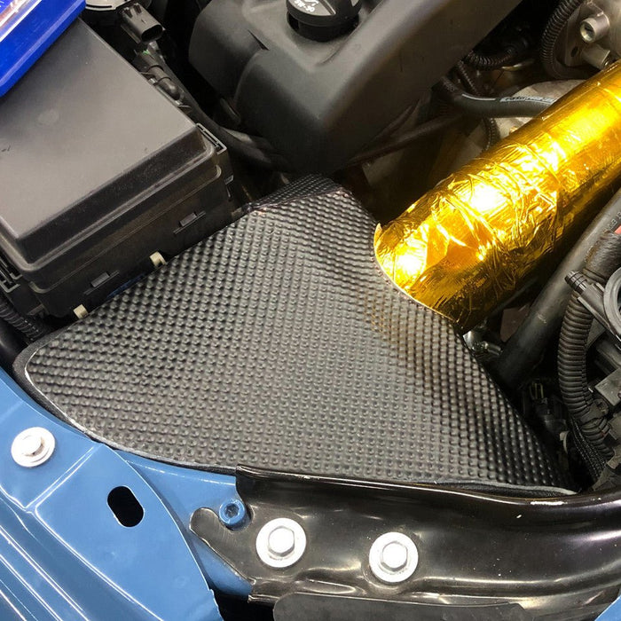 DEI Floor and Tunnel Shield II Adhesive Backed Sheet Black 21 Inches X 48 Inches - 50552 - Subimods.com
