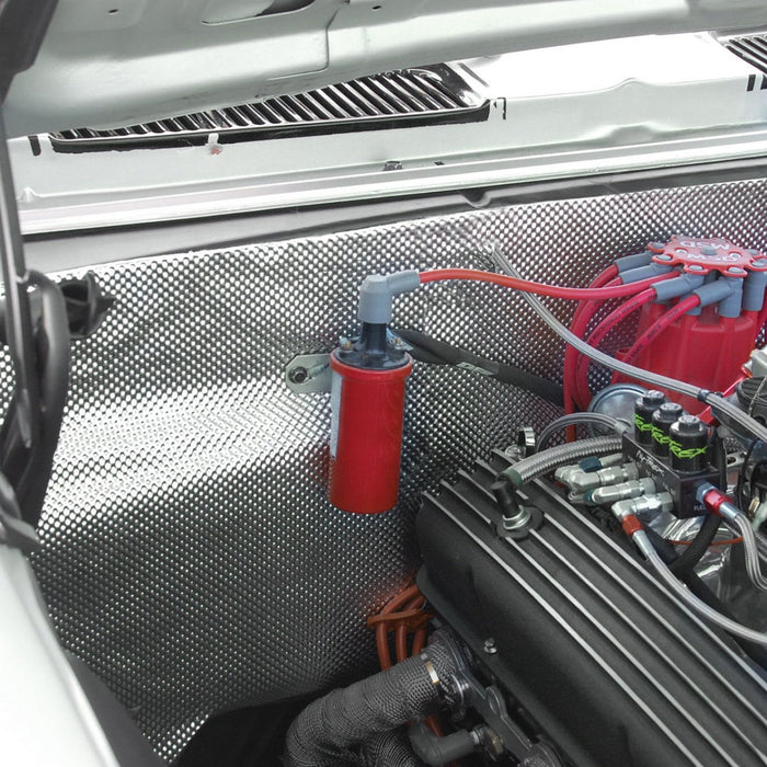 DEI Floor and Tunnel Shield II Adhesive Backed Sheet Silver 21 Inches X 48 Inches - 50502 - Subimods.com
