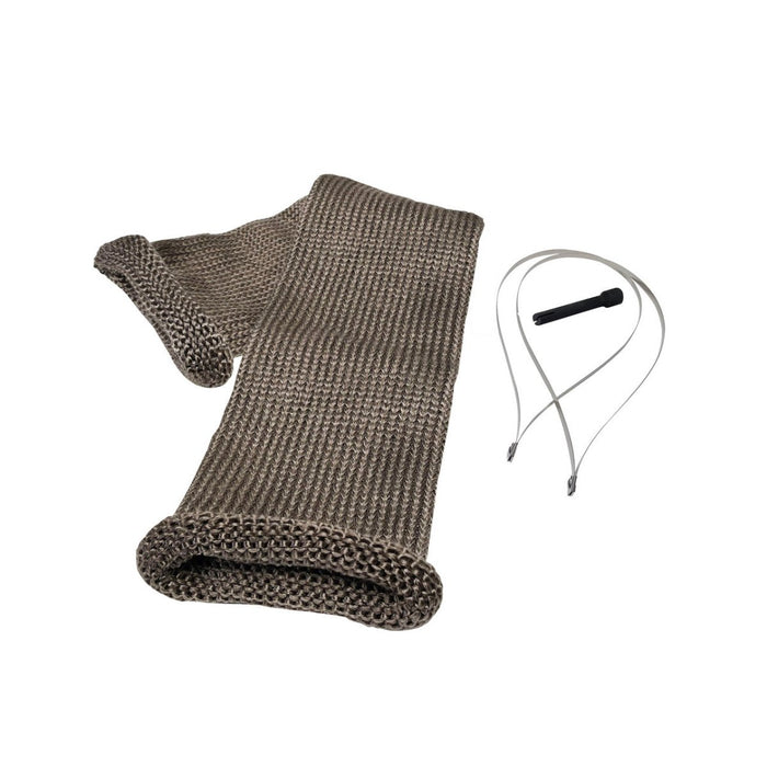 DEI Knit Exhaust Sleeve Titanium 4 Inch Diameter X 36 Inch Long - 10048 - Subimods.com