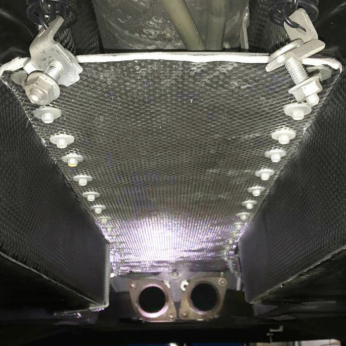 DEI Trans Tunnel Heat Shield Complete Kit 2005 - 2013 Corevette C6 - 50532 - Subimods.com