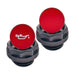 IAG Performance Revolve Engine Bay Dress Up Cap Kit Black w/ Red Accent 2002-2007 WRX / 2004-2007 STI / 2004-2008 Forester XT