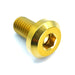Dress Up Bolts Fuel Rail Cover Titanium Hardware Kit 2022 - 2024 BRZ / 2022 - 2024 GR86 - SUB-035-Ti-GLD - Subimods.com