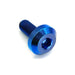 Dress Up Bolts Pulley Cover Titanium Hardware Kit 2022 - 2024 BRZ / 2022 - 2024 GR86 - SUB-031-Ti-BLU - Subimods.com